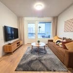 Airbnb Jyväskylä -majoitusta tarjoava kalustettu asunto Lutakossa